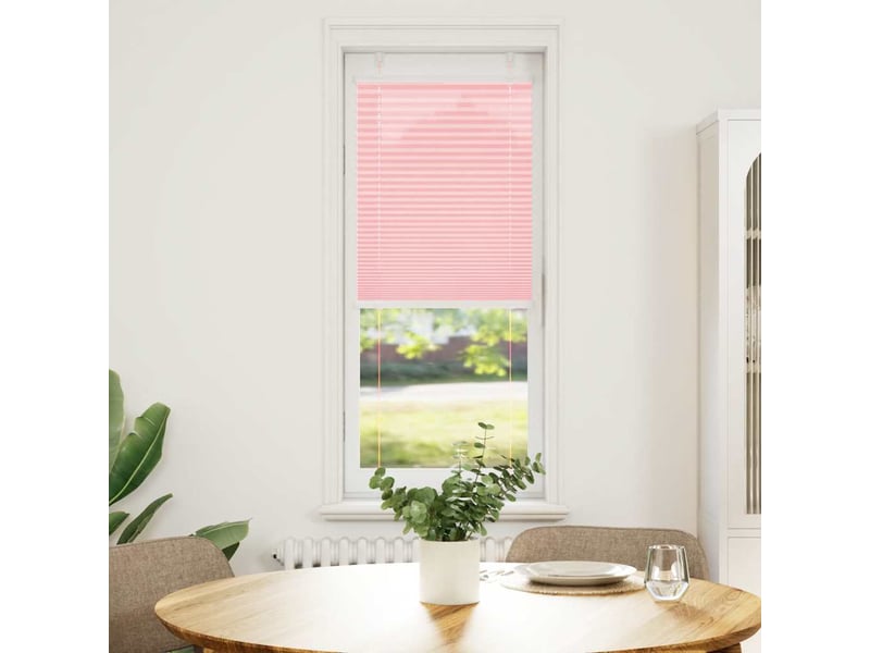  Store plissé, store de fenêtre rose 40x100 cm largeur du tissu 39,4 cm polyester cf46982  - Conforama A