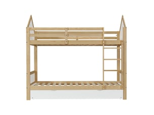 Lit superposé 90x200 cm <strong>LEYTN</strong>  <strong></strong> coloris bicolore