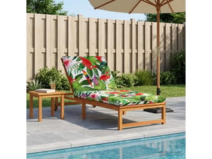 Coussin de transat, coussin pour bain de soleil gemert 100 % polyester multicolore cf56167