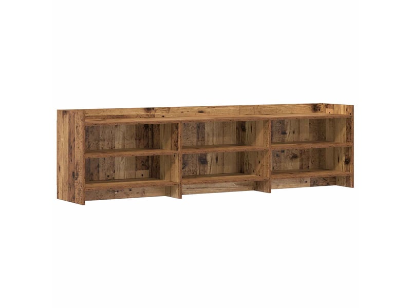  Meuble tv - banc tv - meuble de rangement 168 x 33 x 47 cm bois ancien bois d'ingénierie  - Conforama A