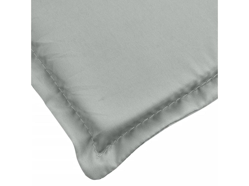  Coussin de banc de jardin, coussin d'assise gris clair mélangé 180x50x7 cm tissu cf52736  - Conforama E
