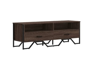 Meuble tv coloris marron 122 cm   