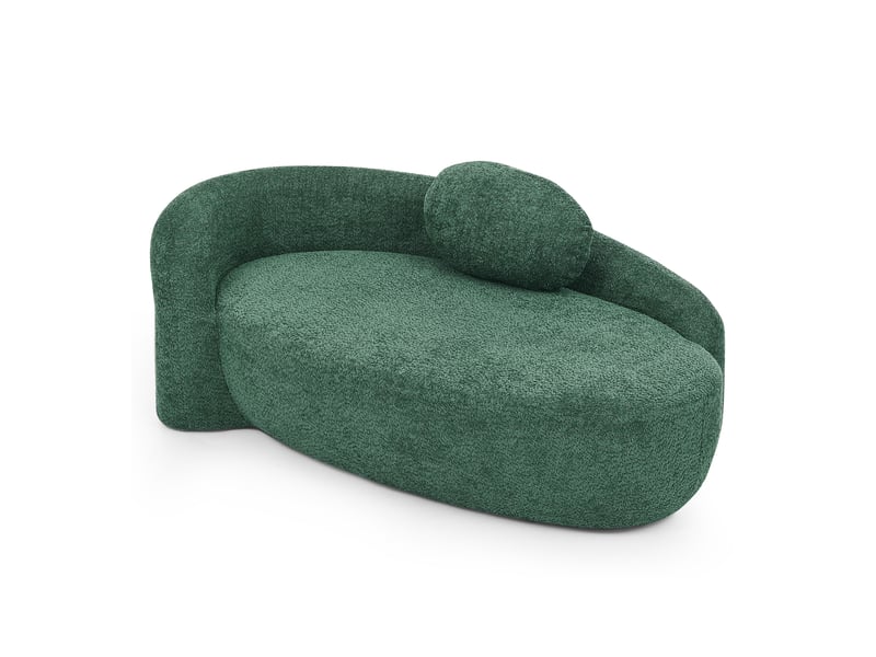 Canapé de salon, canapé pour séjour, vert, pour salon, chambre, mobilier pour espace de vie, adapté à l'espace de vie - Conforama B