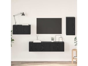 Meuble tv coloris noir 1 cm <strong></strong>  <strong></strong>