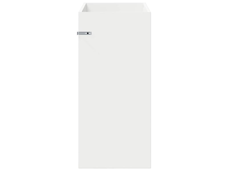  Meuble sous lavabo de salle de bain, commode blanc 78.5x37.5x81 cm shl5114  - Conforama E