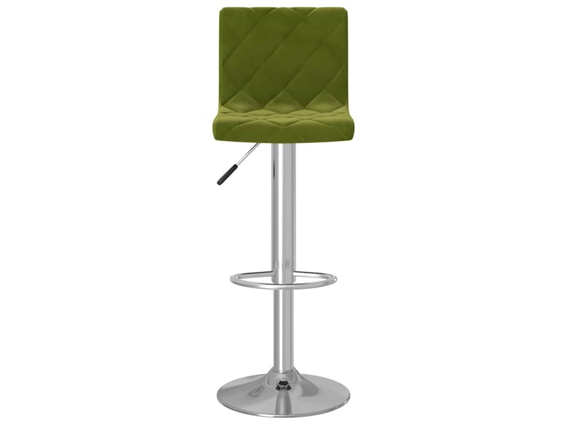  Lot de 2 tabouret de bar, chaise de bar vert clair velours shl67723  - Conforama D