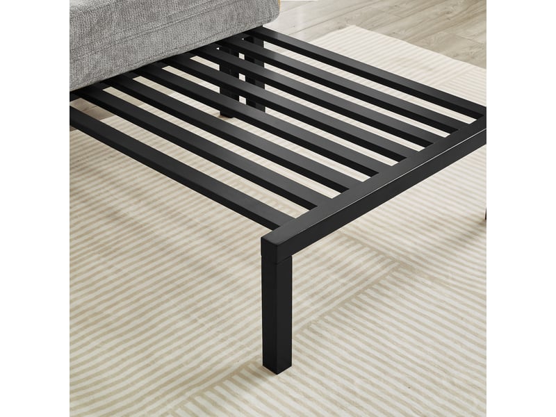  Canapé convertible, canapé-lit – lit gigogne, 1 place, gris clair  - Conforama D