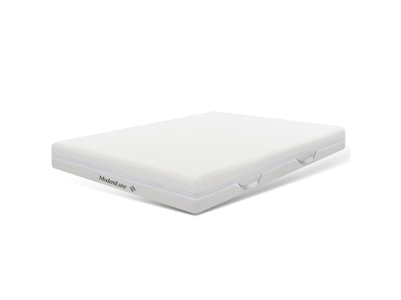  Matelas en mousse froide 180x200 cm – blanc – 7 zones, réversible h2h3, housse amovible lavable à 60 °c  - Conforama D