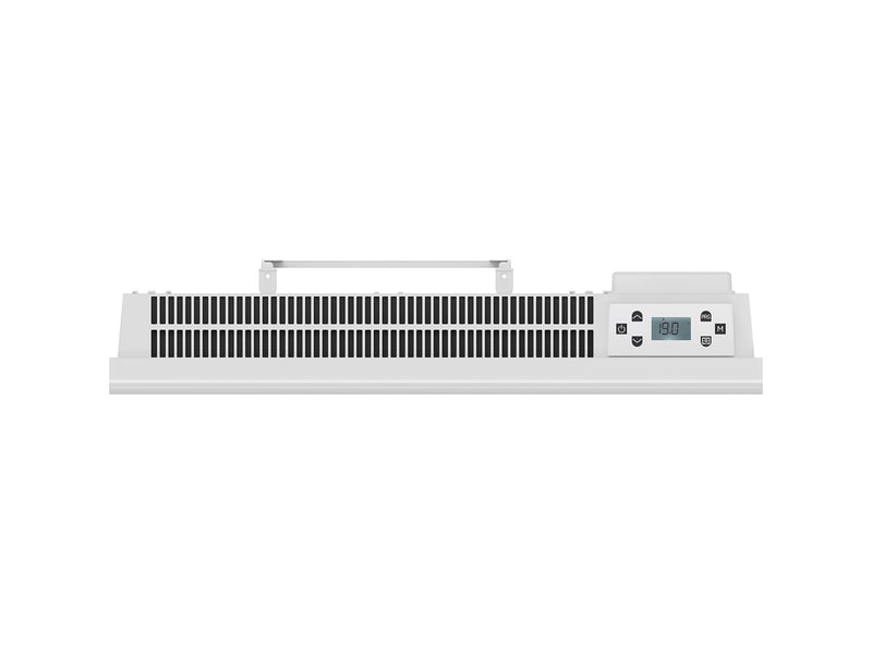  Voltman-radiateur fonte connecté wifi 1000w - façade acier - blanc - voltman  - Conforama E