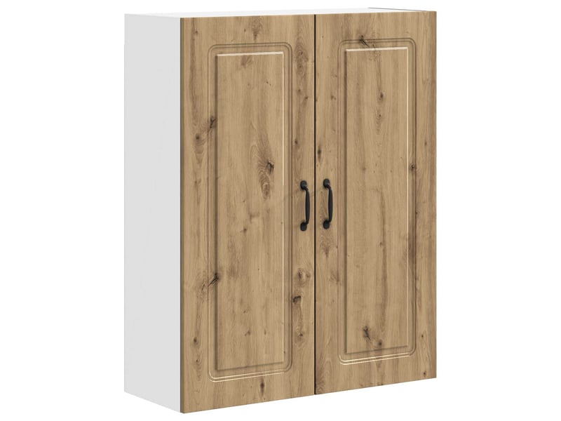  Meuble mural de cuisine | armoire de cuisine chêne artisanal shl9780  - Conforama B