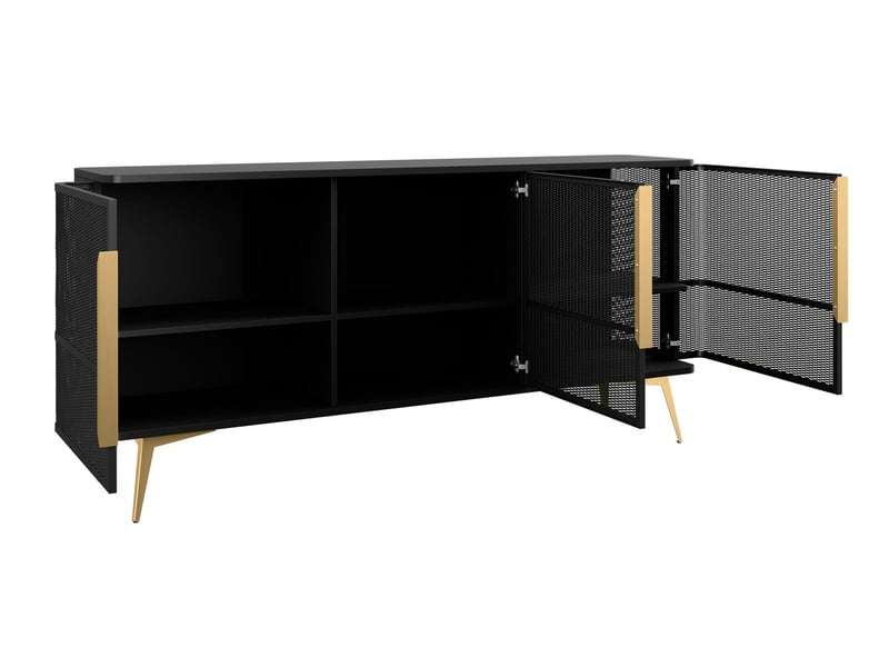  Buffet camfelo 101, le nombre de portes: 3, stratifié, 85x180x40cm  - Conforama C