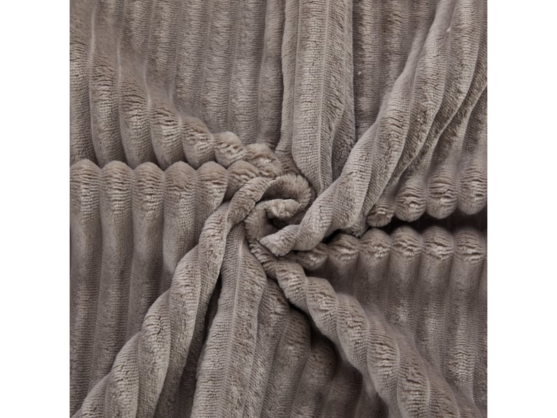  Méridienne canapé salon moderne en tissu chenille gris foncé avec coussin confortable pour pièce à vivre  - Conforama W