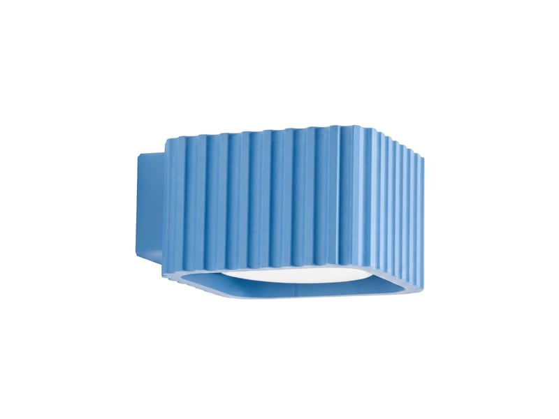 Applique riff azur gx53 aluminium moderne 6x10x12cm SL.3108 - Conforama A