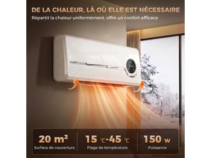 soufflant <strong></strong> - 2 niveau(x) de puissance(s) 2000 watts