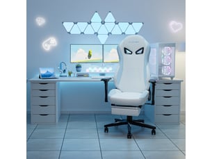 Fauteuil gaming <strong>STILVORA</strong> <strong></strong> avec assise réglable en hauteur