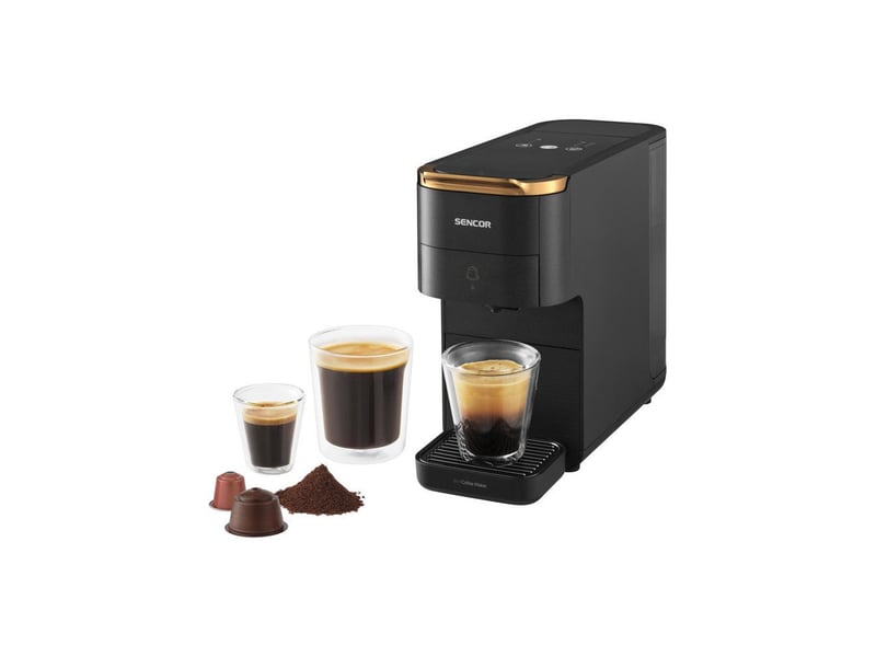  Machine a espresso 3 en 1 capsules 20 bars 45 s noir SEN8590669388264 - Conforama E