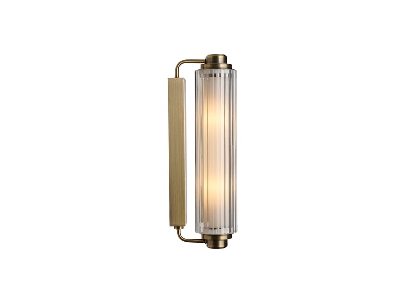 Applique murale nimal  matière plastique laiton, h.35 - ip44 - e14 nordlux intérieur 2310521035 - Conforama C