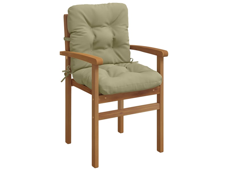  Lot de 4 coussins de chaise à dossier haut vianen cf59339  - Conforama C