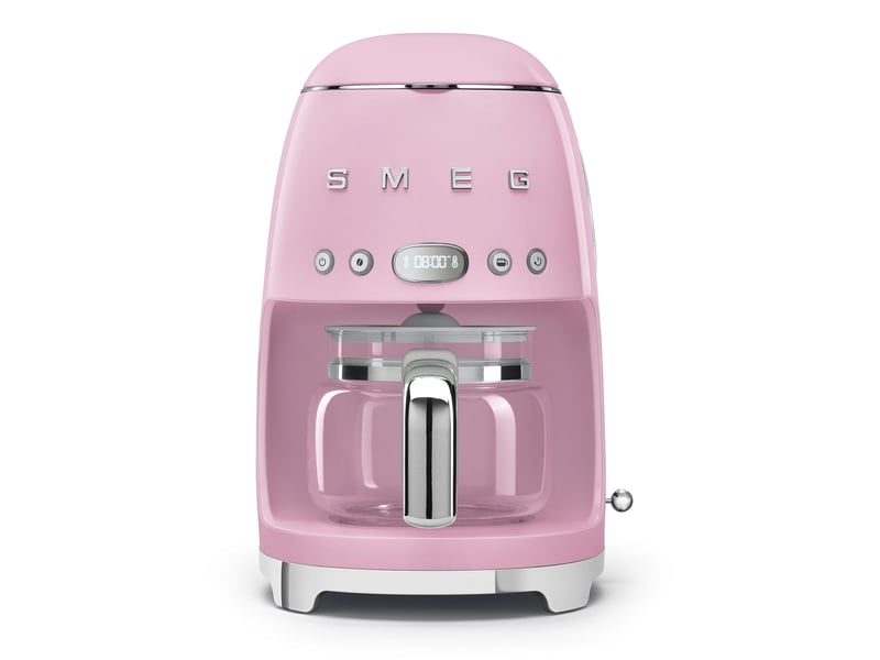 Smeg - cafetière filtre programmable 10 tasses 1050w rose dcf02pkeu - années 50 DCF02PKEU