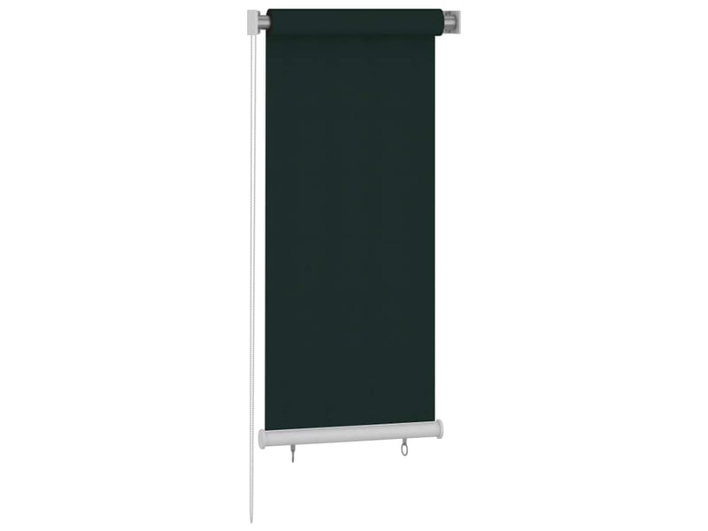  Store enrouleur, store roulant d'extérieur 65 (l) x 140 (h) cm hdpe vert foncé cf47409  - Conforama A