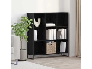 Bibliotheque coloris  noir  <strong></strong> <strong></strong> - 99.5 cm x 108 cm