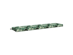 Coussin de banc, coussin d'assise, coussin de canapé soest 100 % polyester motif feuilles cf53353
