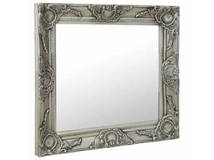 Miroir carré(e) à fixer coloris argenté <strong></strong>  <strong></strong> - 60 cm x 60 cm