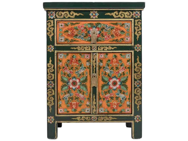  Console d'entrée multicolore en bois 50x35x68 cm h  - Conforama B