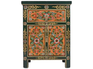 Console d'entrée multicolore en bois 50x35x68 cm h