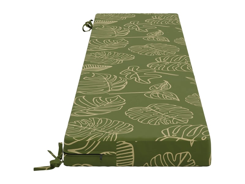 Coussin de banc, coussin d'assise, coussin de canapé soest 100 % polyester modèle feuille cf53334 - Conforama D