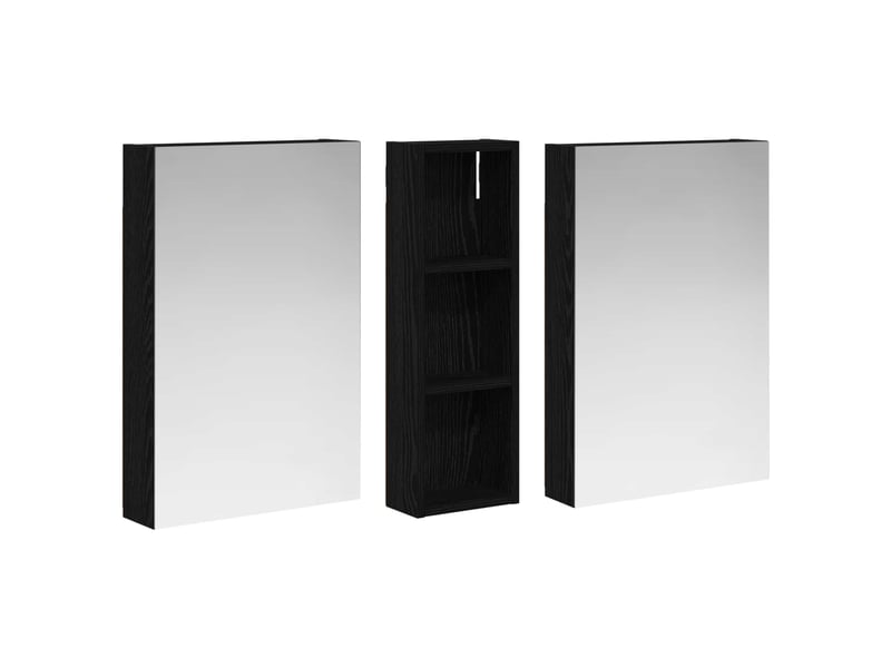 Ensemble de meubles de salle de bain 3 pcs 100x10.5x60.5 cm shl5786 - Conforama E
