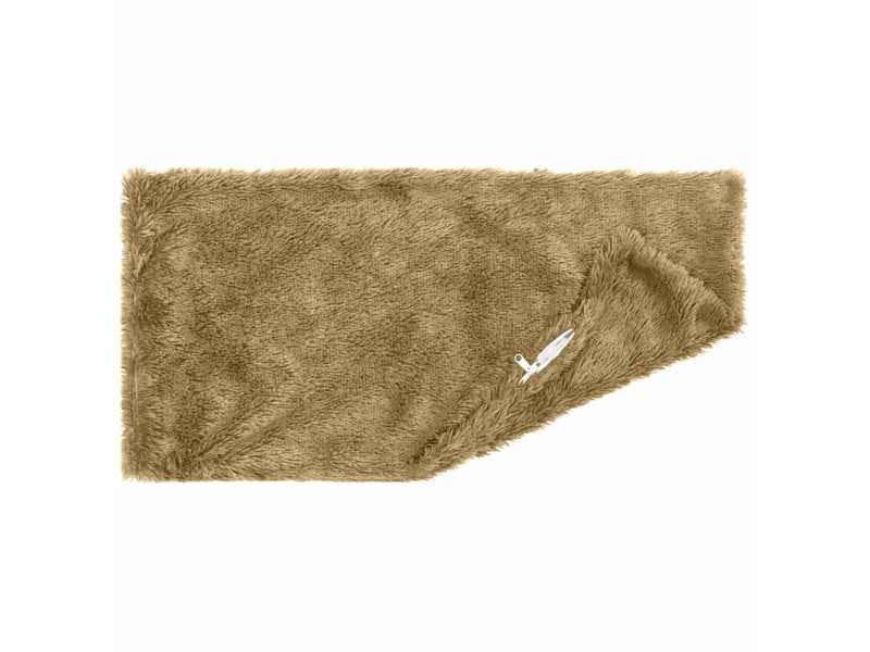  Lot de 6 coussins avec oreiller, coussins décoratifs heerlen gris clair fleece pv cf50816  - Conforama D