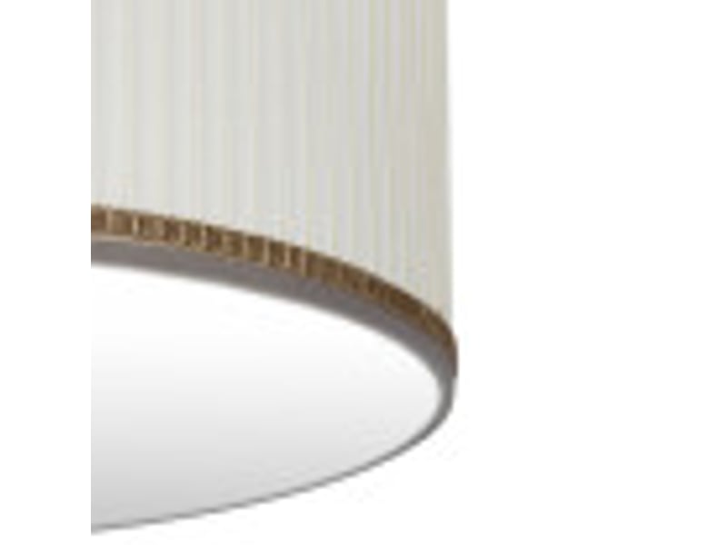  Abat-jour fabrilamp soprano beige, fixation m10, ø 50 cm, h 22 cm 99.PA-177395015 - Conforama D