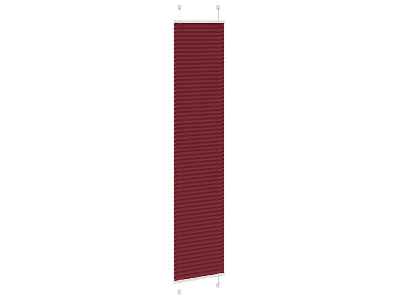  Store plissé, store de fenêtre rouge bordeaux 45x200 cm largeur du tissu 44,4 cm cf47038  - Conforama C