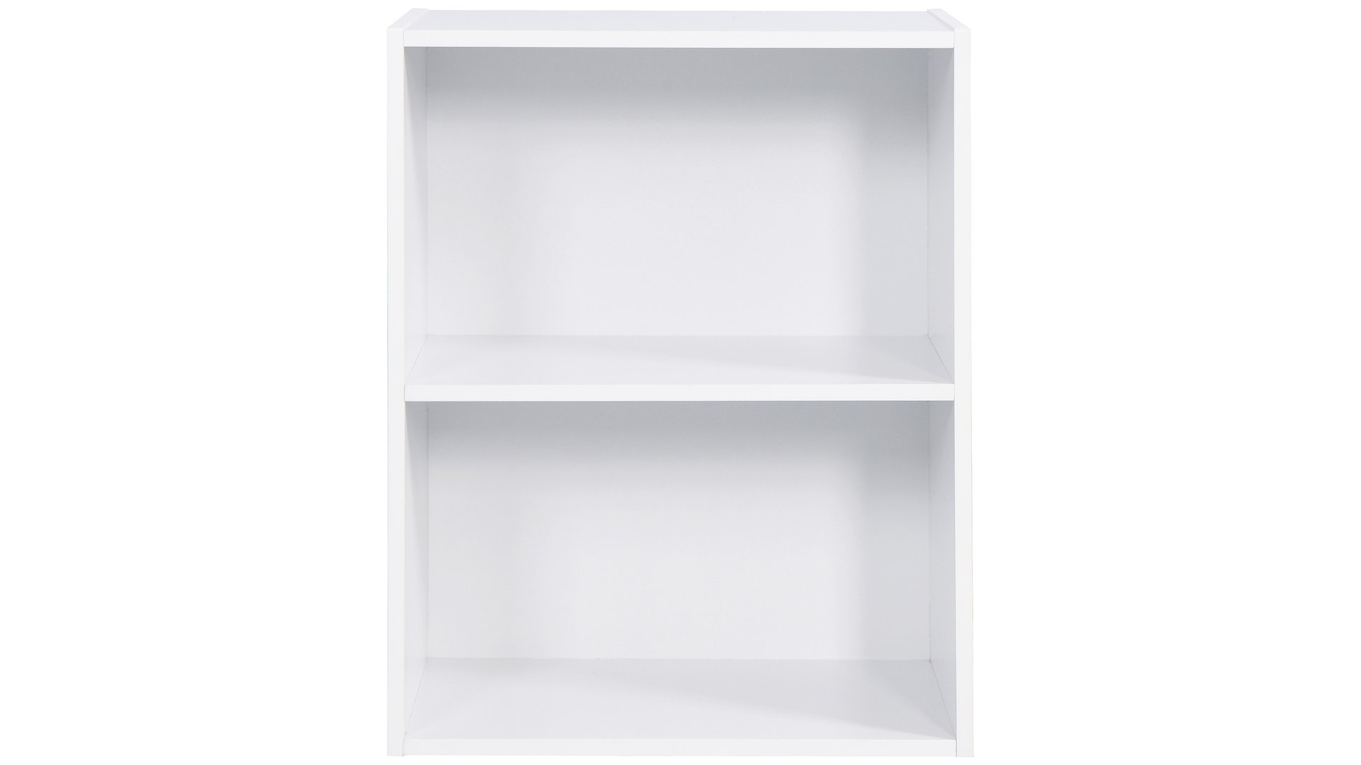Bibliothèque 2 cases CUBIK coloris blanc blanc 54 Conforama
