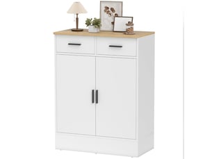 Buffet 2 porte(s)  2 tiroir(s) FLORAGRACE  - 68.6 cm coloris bicolore 