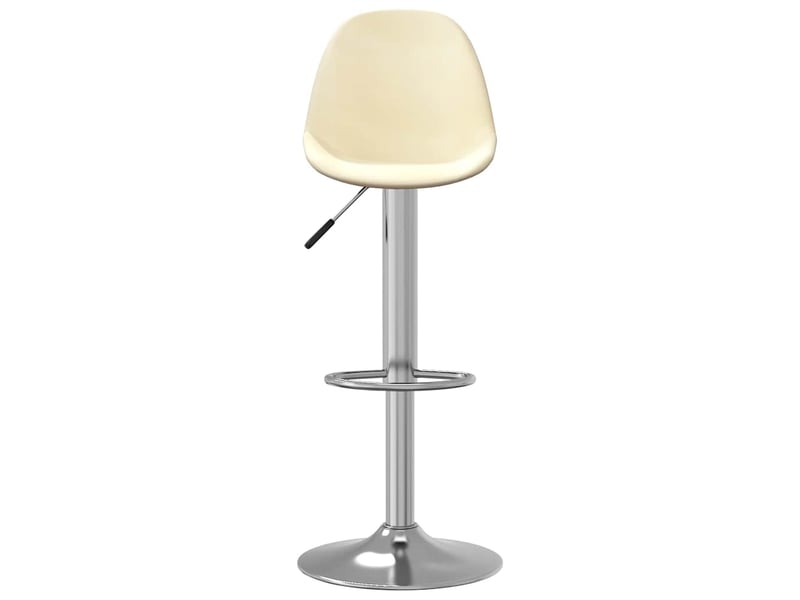  Lot de 2 tabouret de bar, chaise de bar crème tissu shl29929  - Conforama C