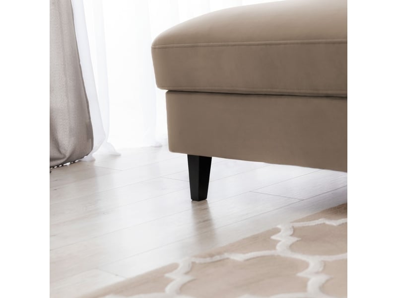 Canapé d'angle convertible marron angle gauche 4 places fable  - Conforama D