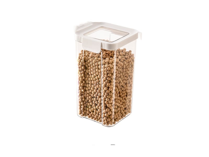  Boite de rangement cuisine avec couvercle lot de 6 1300ml 10.7x10x18.6cm  - Conforama A