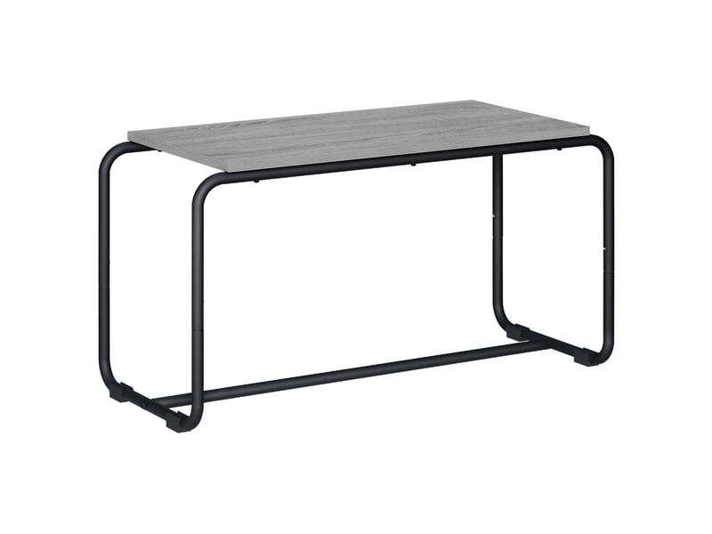  Meuble tv moderne, banc tv 80x35,5x42 cm sonoma gris bois d'ingénierie  - Conforama A
