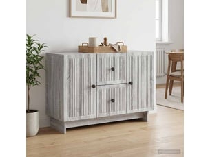 Buffet - bahut - meuble de rangement sonoma gris 89 x 34,5 x 60 cm bois d'ingénierie