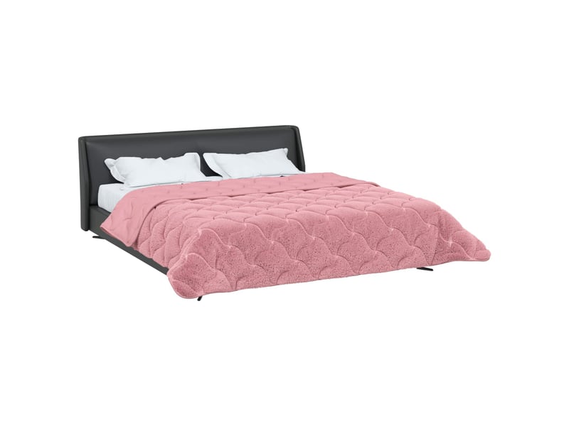  Duvet d'hiver - couette 220 x 260 cm hiver - couette rose respirant  - Conforama C