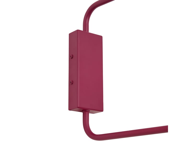  Applique murale moderne violette avec intérieur doré orientable 2 lumières - lune  - Conforama D