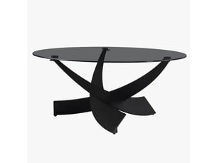Table basse coloris noir MOBILIER DECO