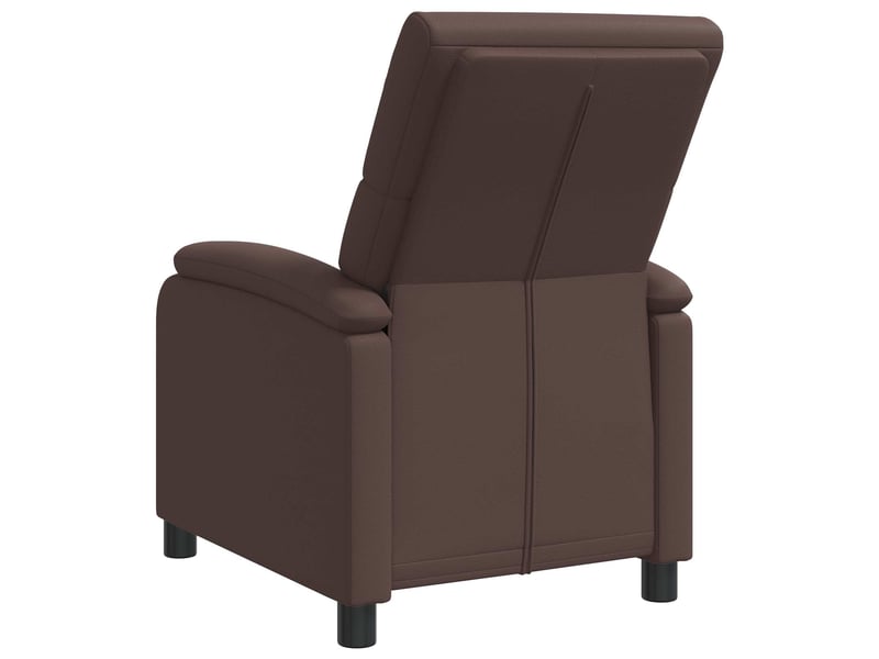  Vidaxl fauteuil inclinable marron simili cuir  - Conforama E