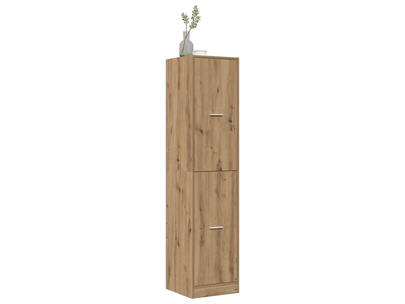  Meuble de rangement, armoire d'apothicaire chêne artisanal bois d'ingénierie shl857  - Conforama C
