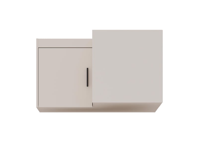  Surmeuble d’angle storicos beige 98x55x98 cm Storicos - Conforama D