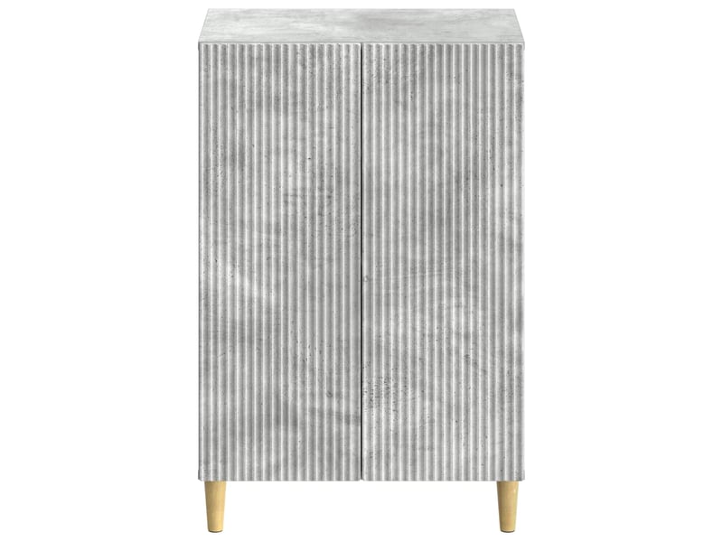  Meuble à chaussure, cabinet à chaussures arnhem 59,5x39,5x90 cm gris béton  - Conforama D