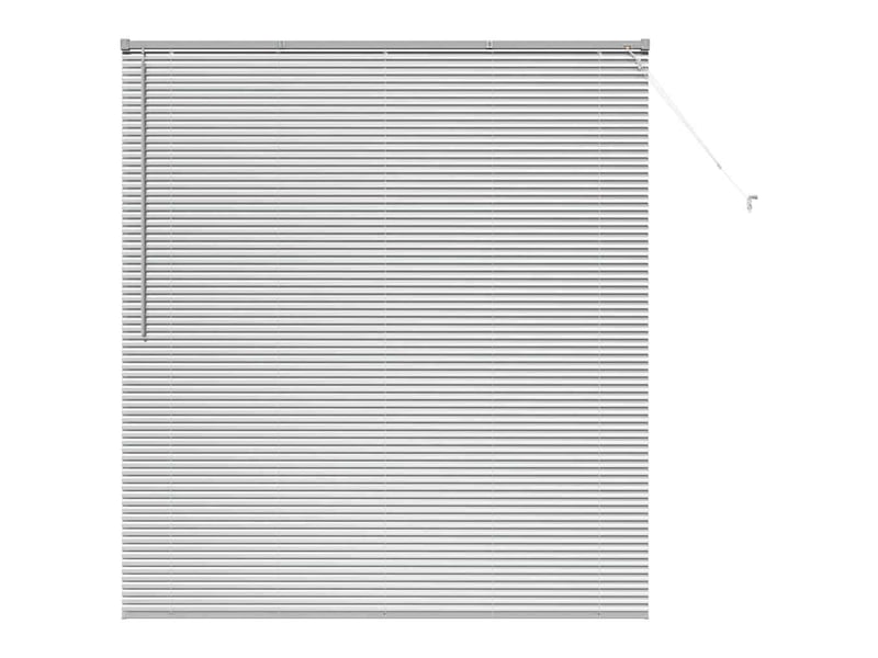 Store vénitien, store de fenêtre argenté 175 x 160 cm 25 mm aluminium cf47574 - Conforama A