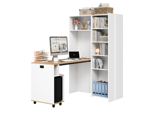 Vitrine coloris blanc  OOIILLEE Luxe haut de gamme - 104.5 cmx160 cm